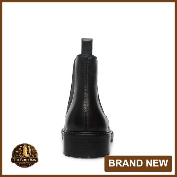 Low Chelsea Ankle Boots 1.25 Inch Heel Suede Leather - Picture 4 of 8